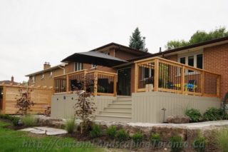 Interlock pathway with PVC deck