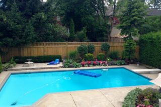 Toronto pool construction project