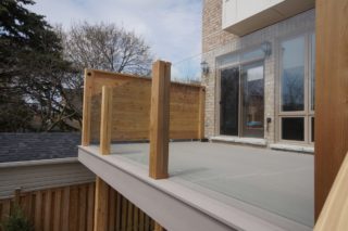 Toronto Custom deck design project
