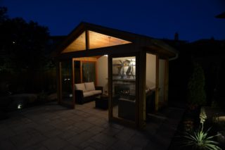 OUTDOOR KITCHEN, PATIO, WATER FALL AND INTERLOCKING DRIVEWAY